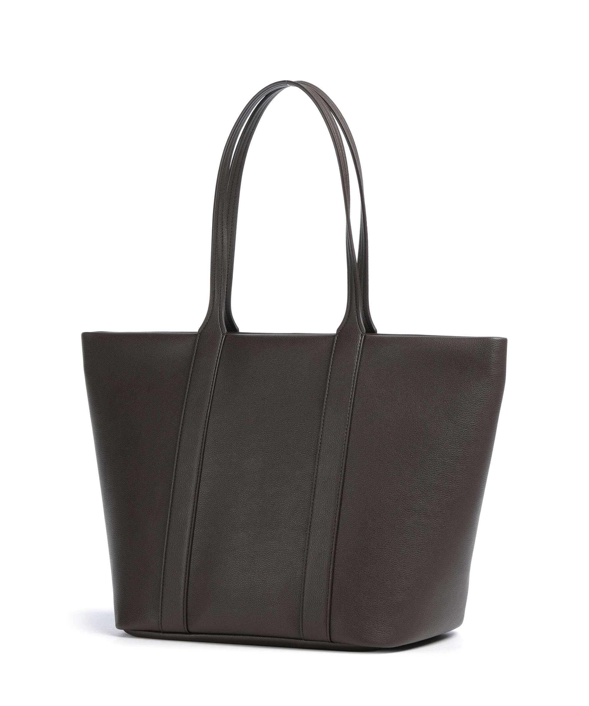Lacoste Authentic Tote bag dark brown