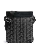 Lacoste The Blend Crossbody tas monogram noir/gris