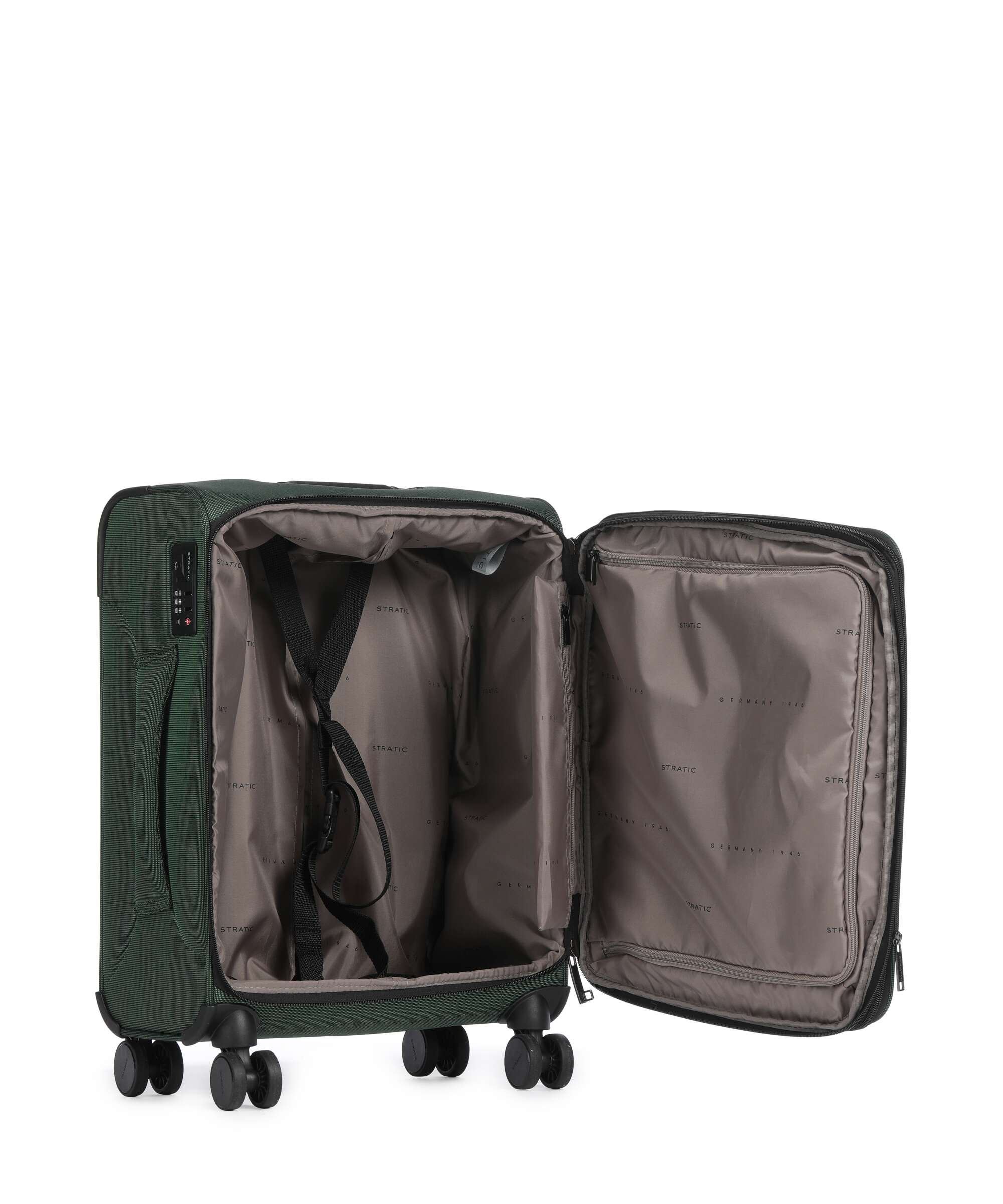 Stratic Bendigo Light+ Spinner (4 wheels) dark green
