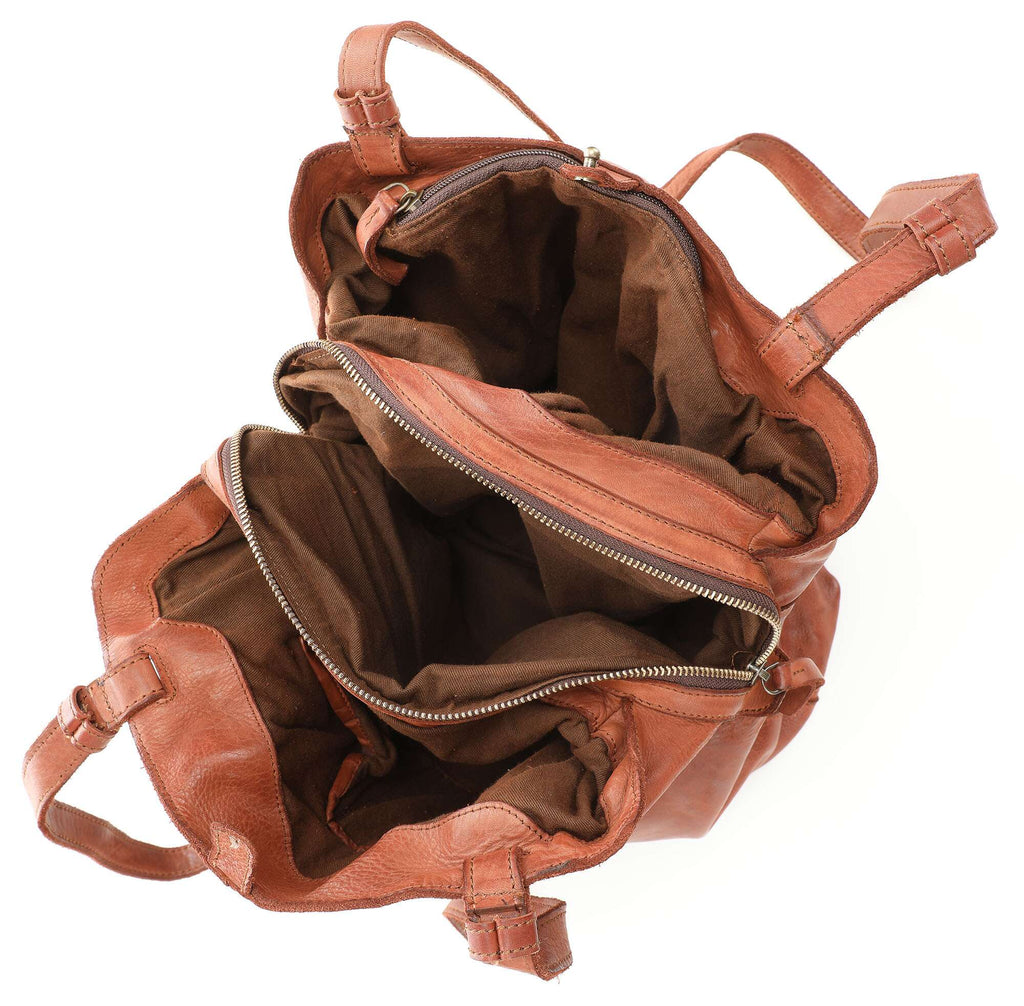 Harold's Submarine Tote bag cognac