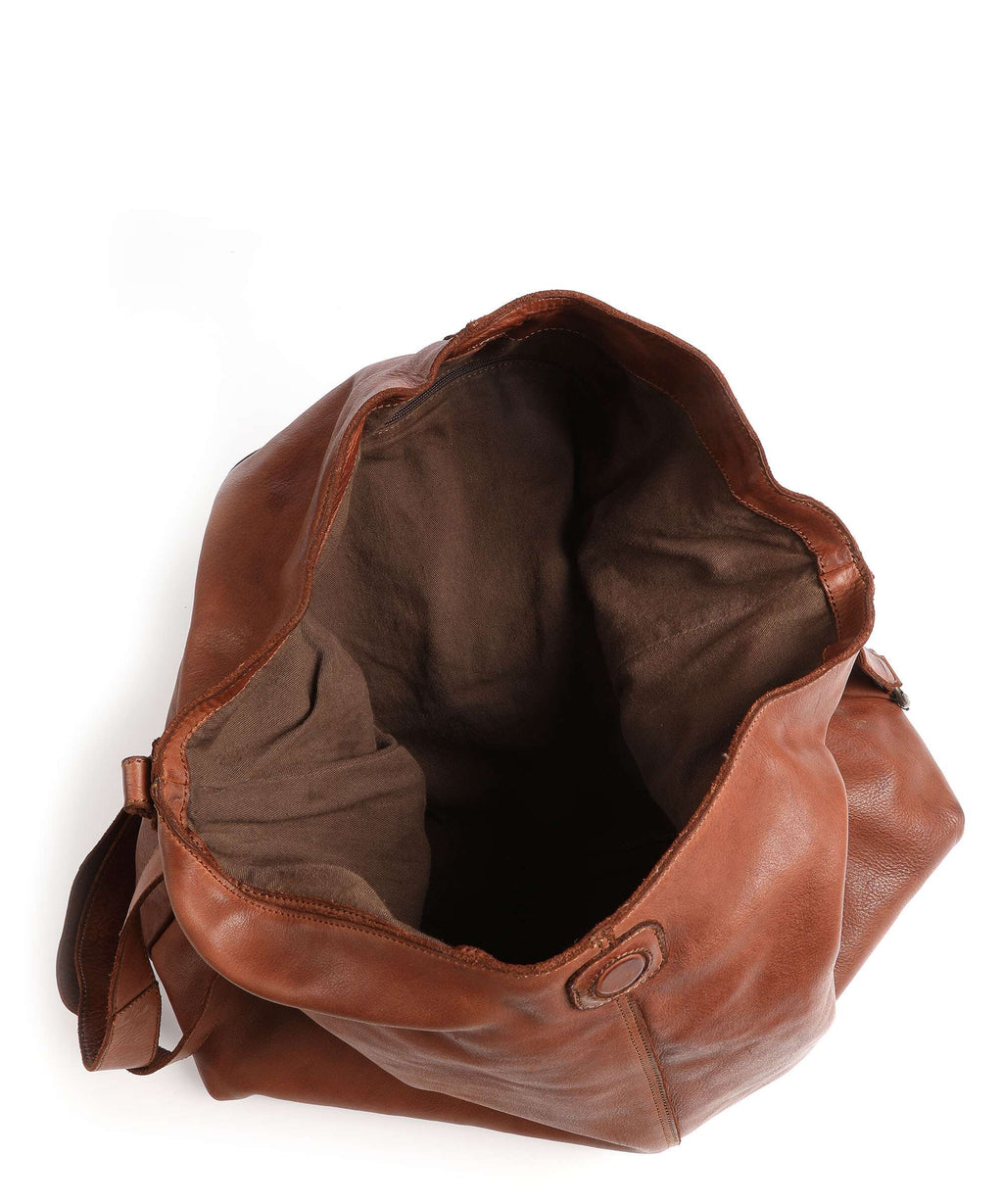 Harold's Submarine Hobo bag cognac