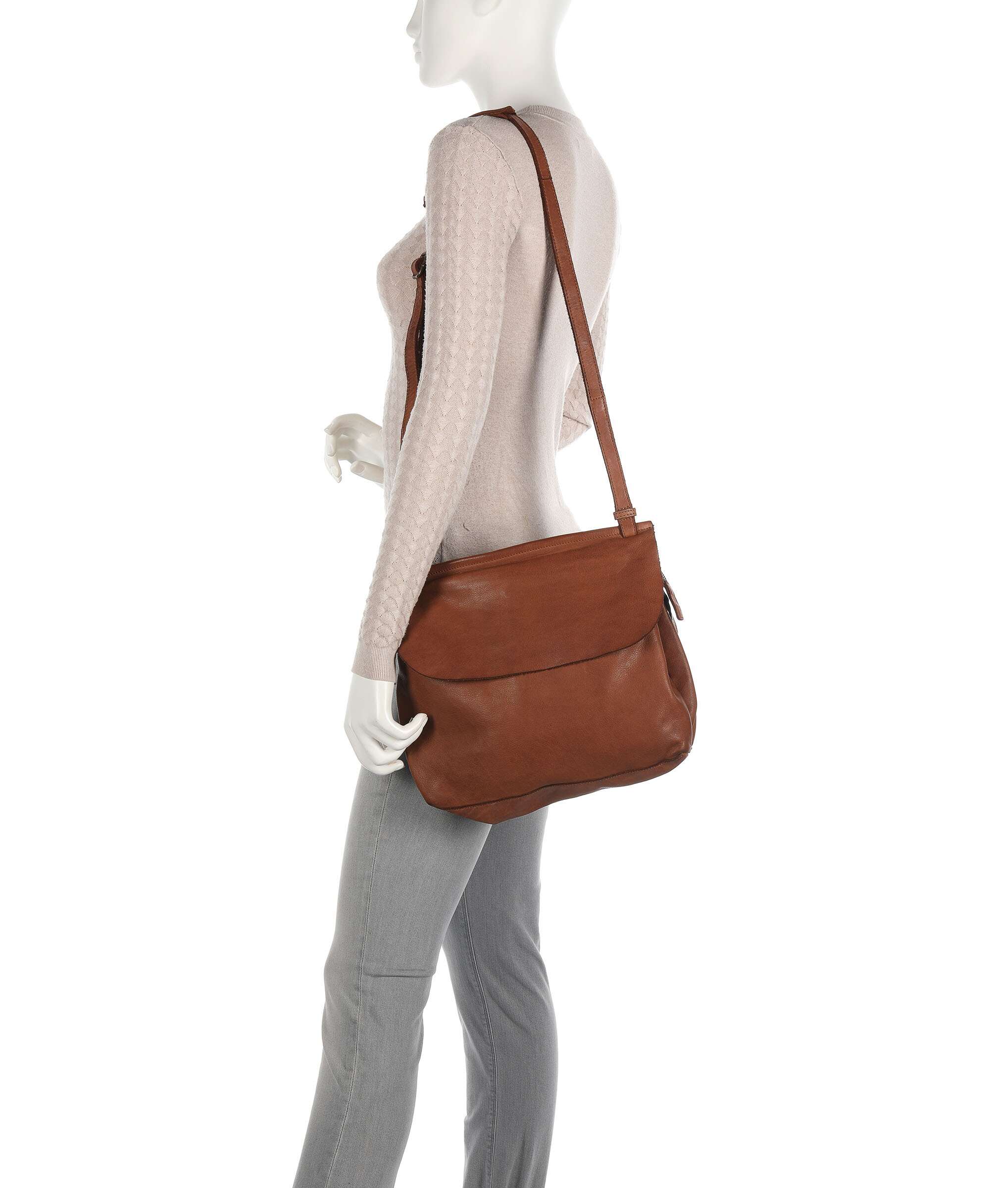 Harold's Submarine Shoulder bag cognac