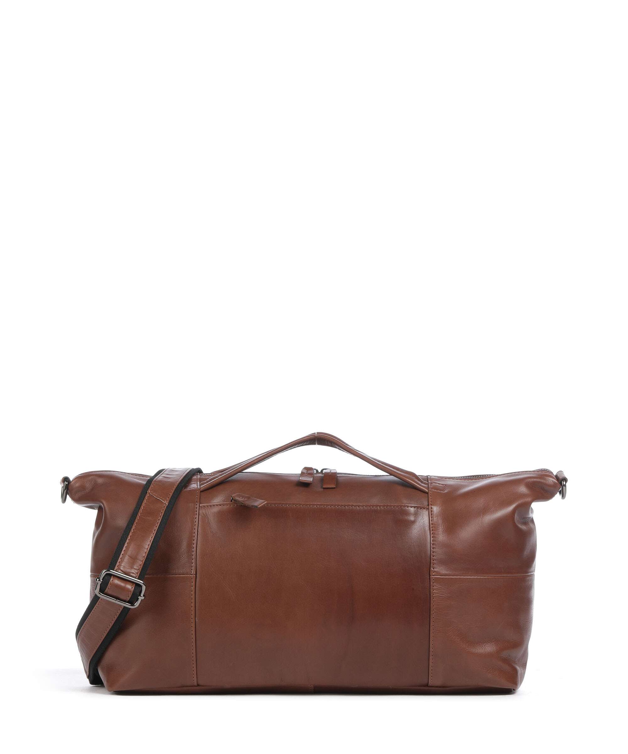 Harold's Caugio Weekend bag cognac