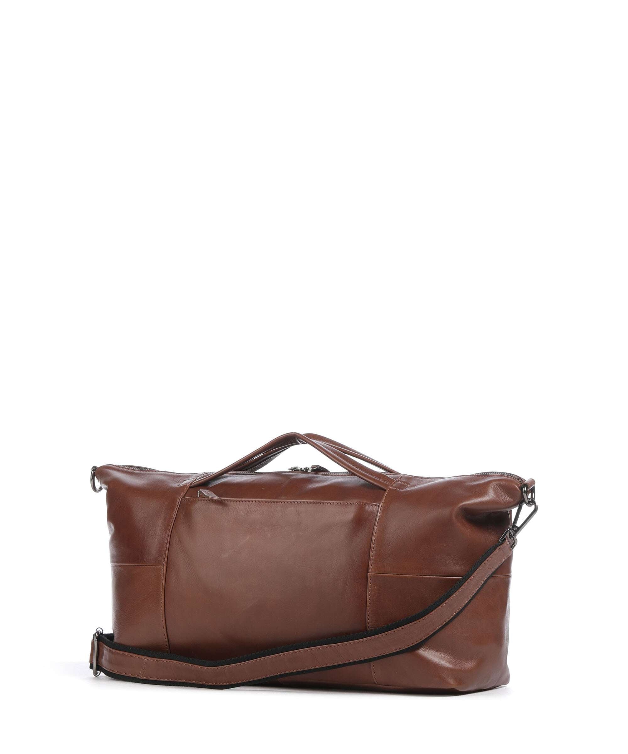 Harold's Caugio Weekend bag cognac