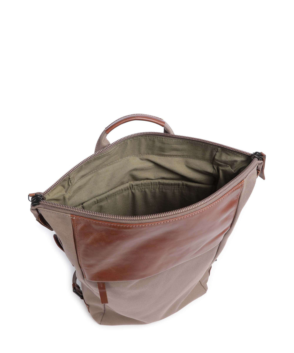 Harold's Wax Backpack sand braun