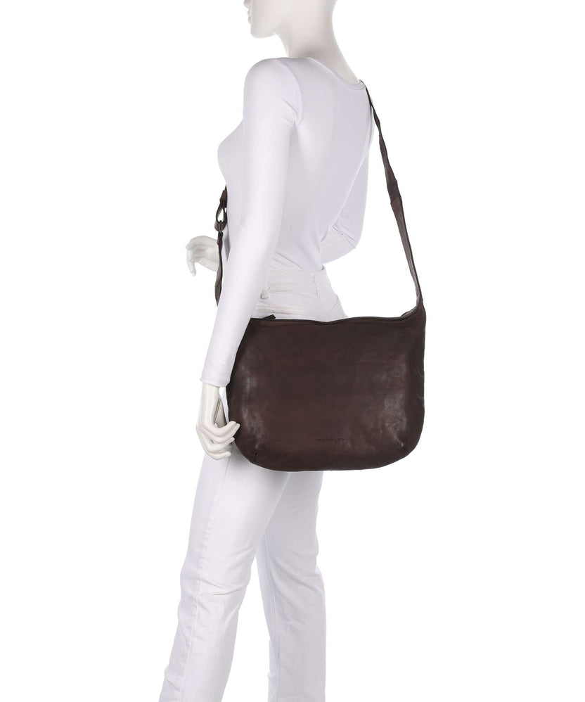 Harold's Submarine Hobo bag braun