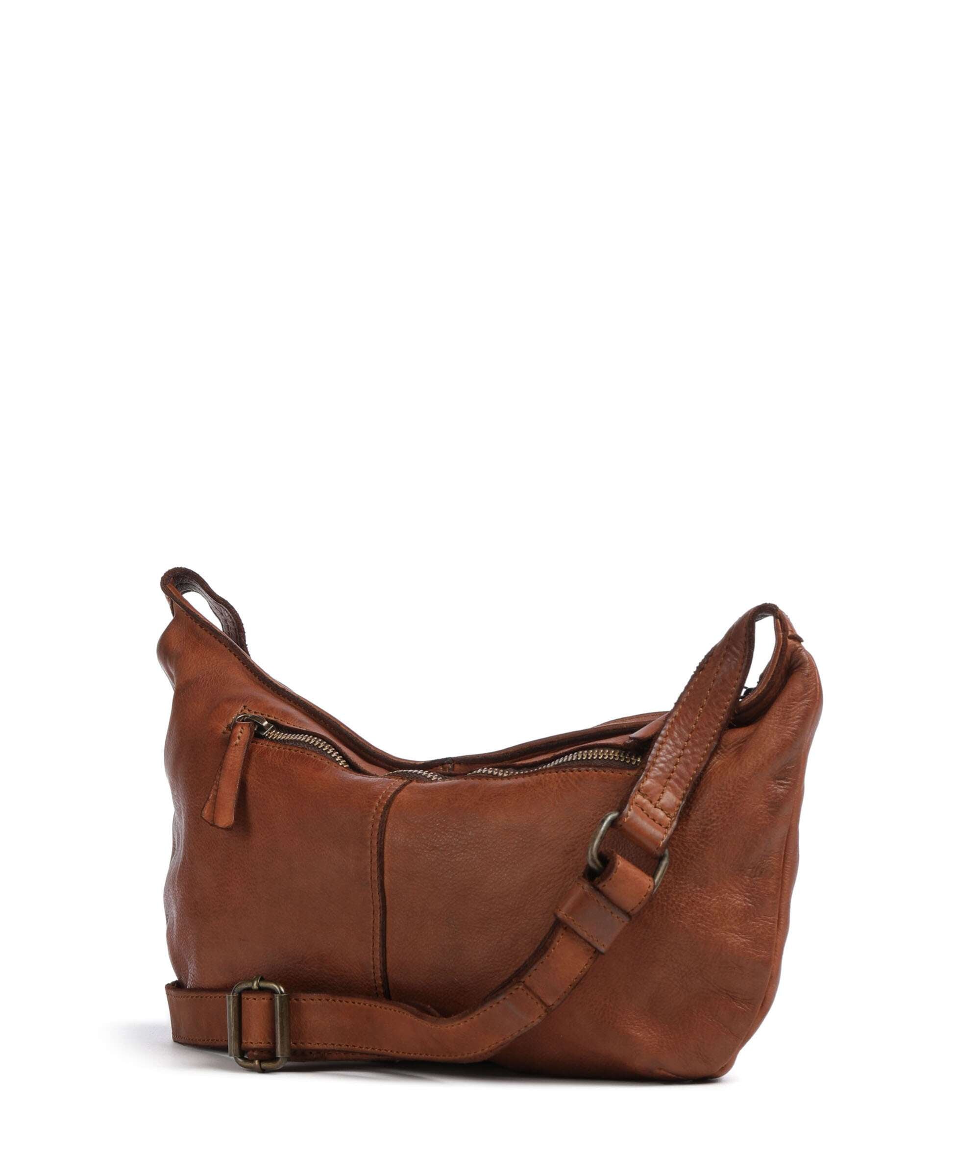 Harold's Submarine Hobo bag cognac