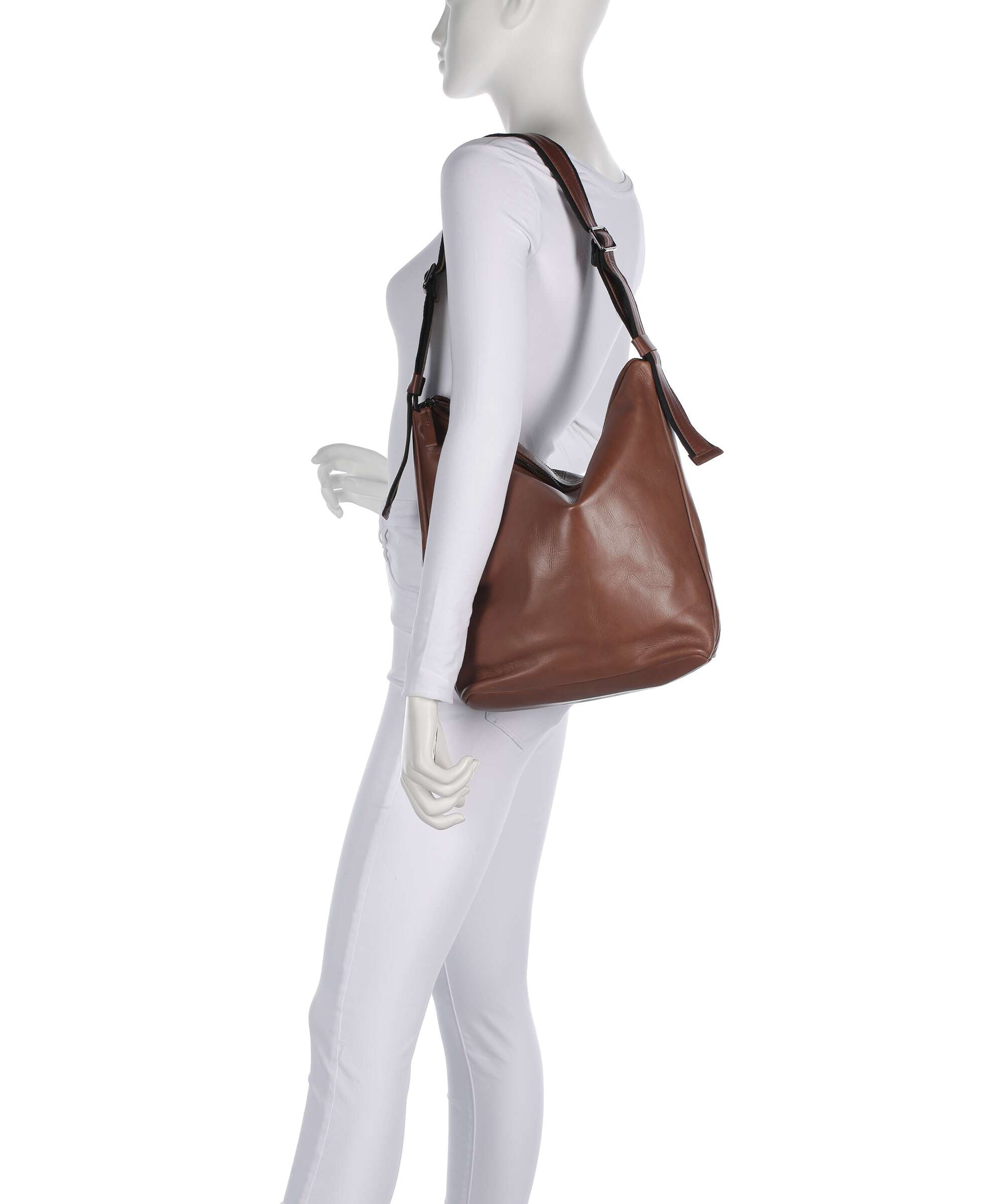 Harold's Caugio Hobo bag cognac