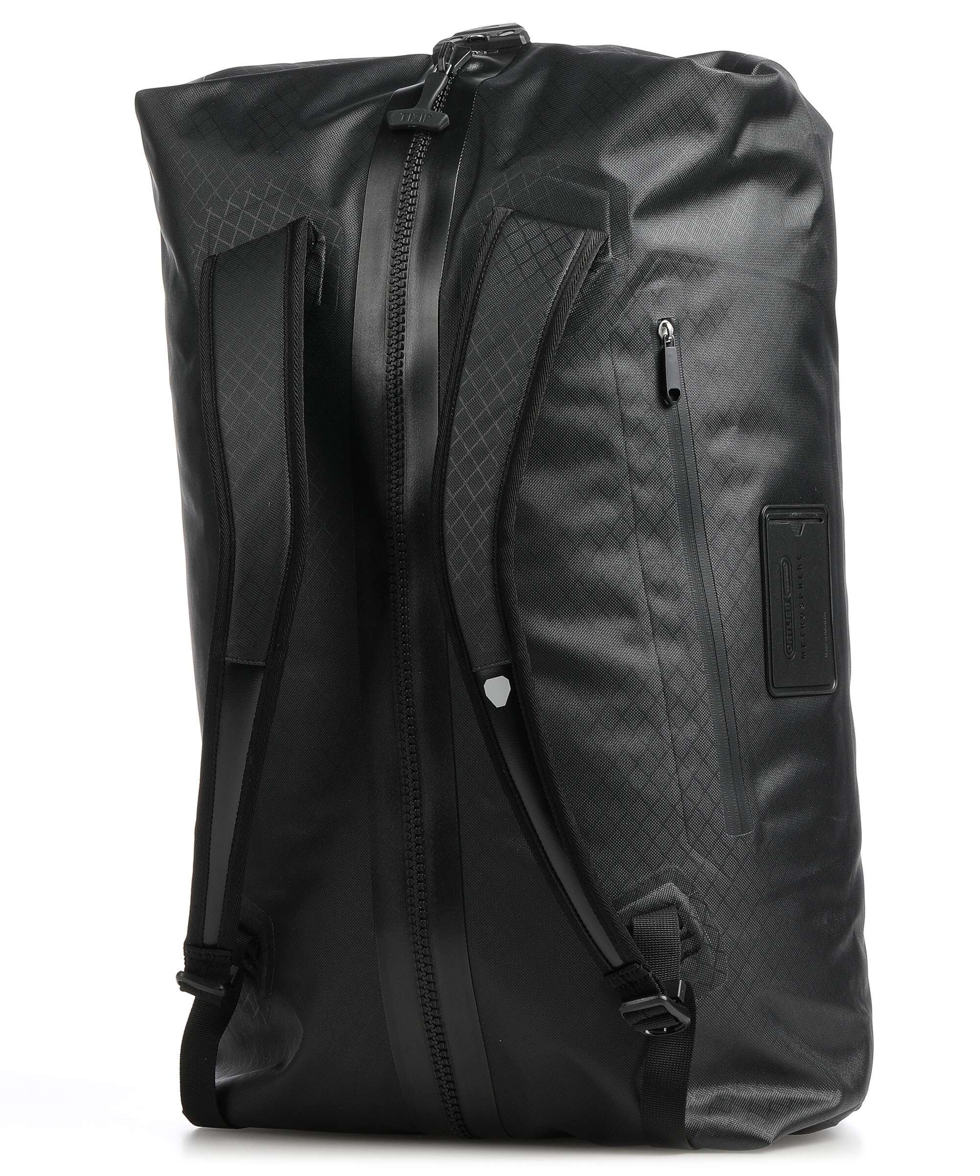 Ortlieb Metrosphere 60 Weekend bag black embossed