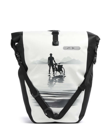 Ortlieb Back-Roller Design QL2.1 Tas voor bagagedrager white/black