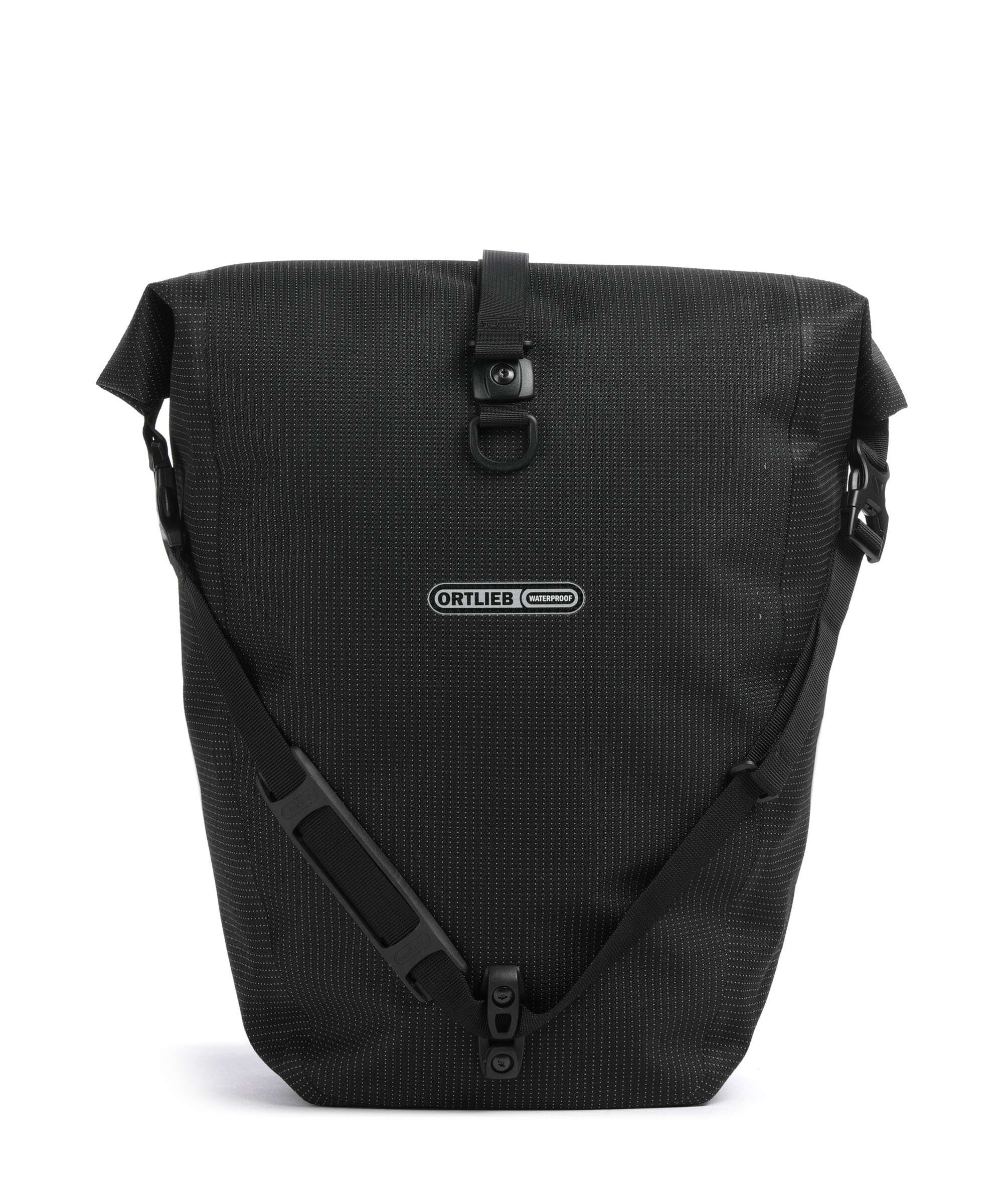 Ortlieb Back-Roller High Visibility QL3.1 Bike pannier black reflective