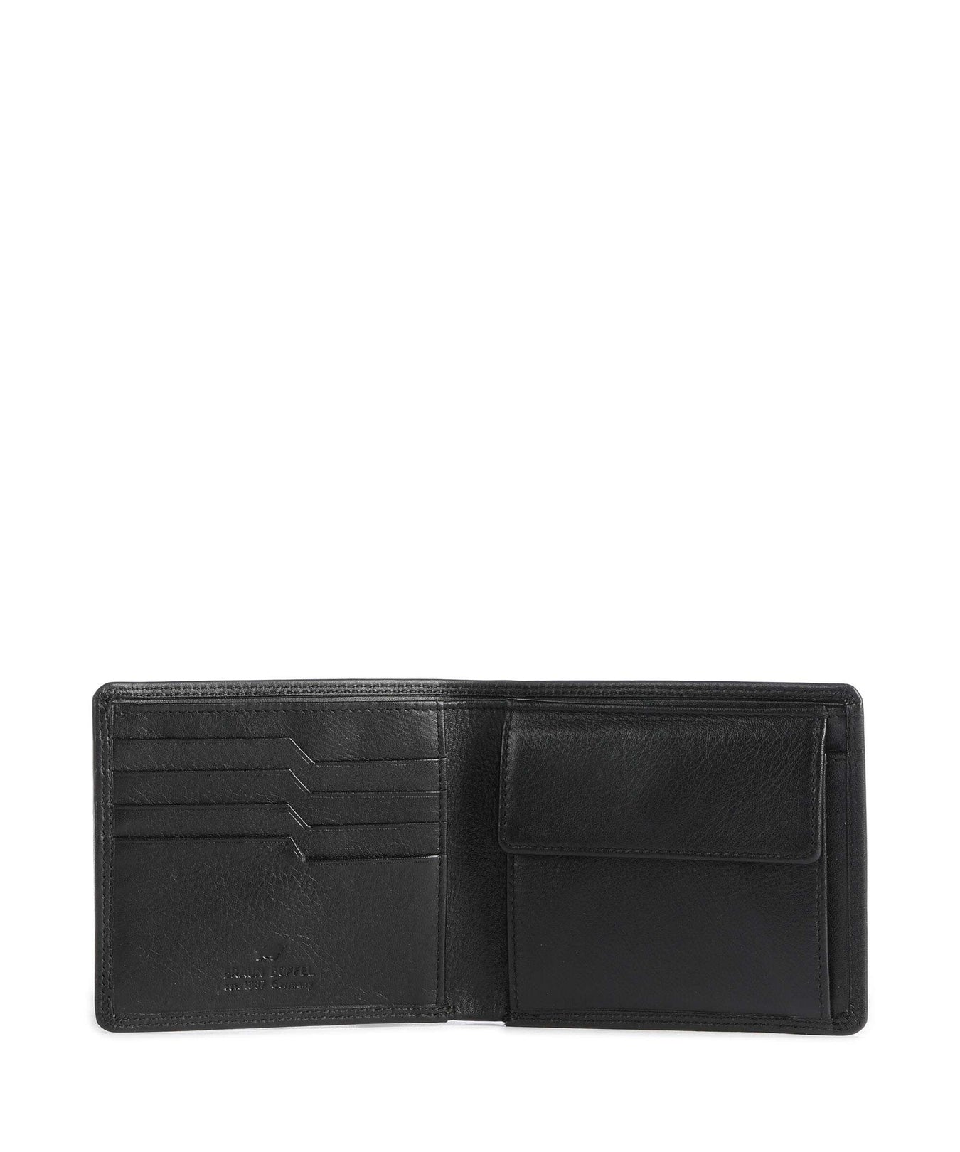 Braun Büffel Golf Secure RFID Wallet schwarz