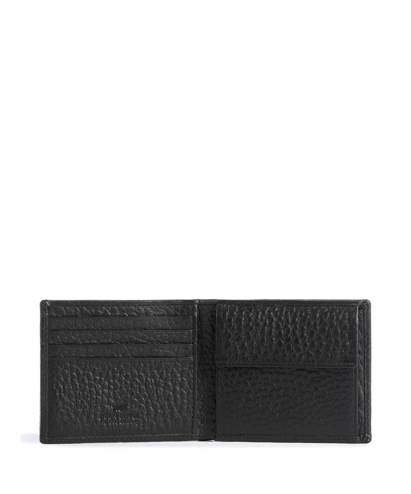 Braun Büffel Yannik RFID Wallet schwarz