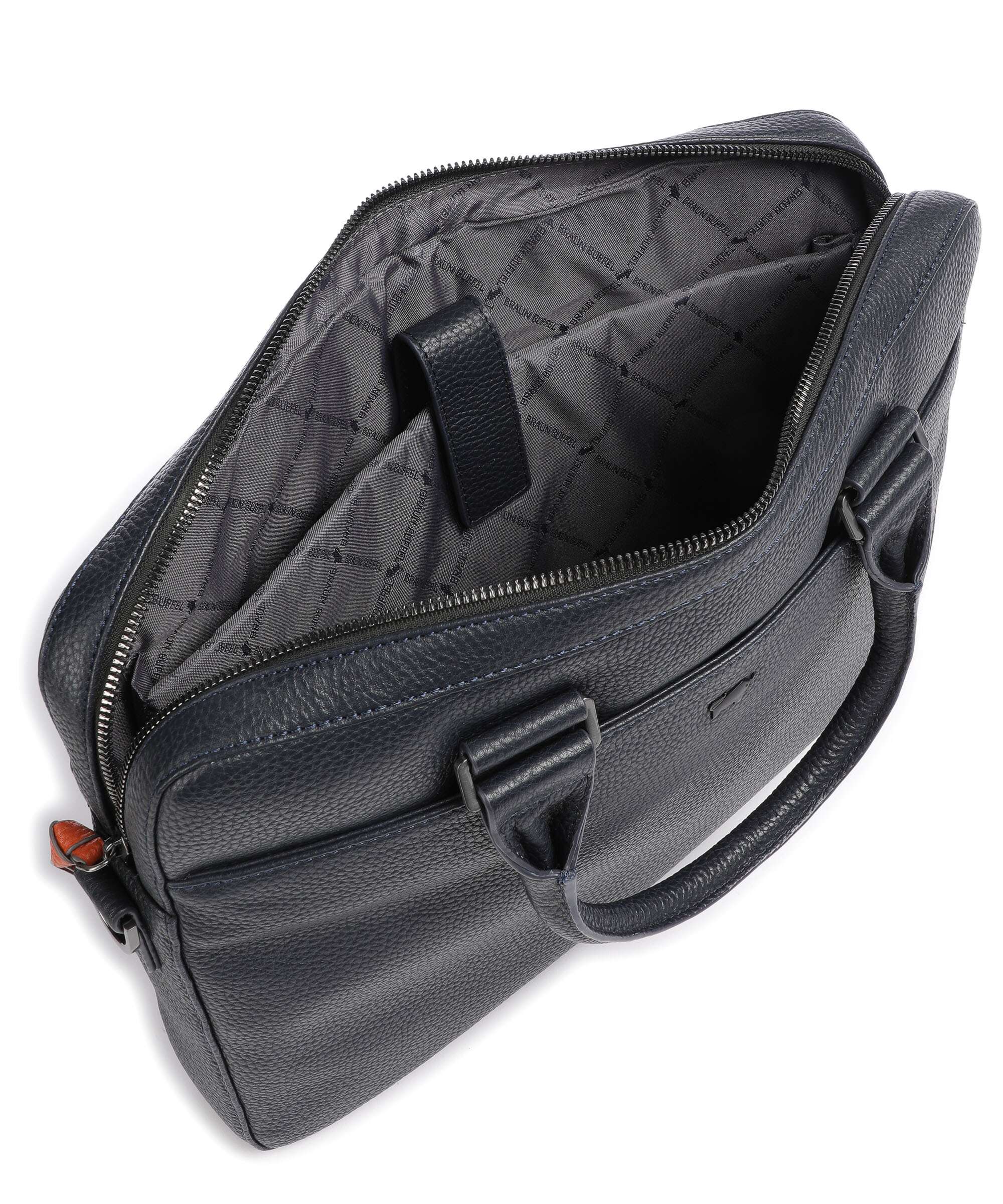 Braun Büffel Novara Briefcase navy