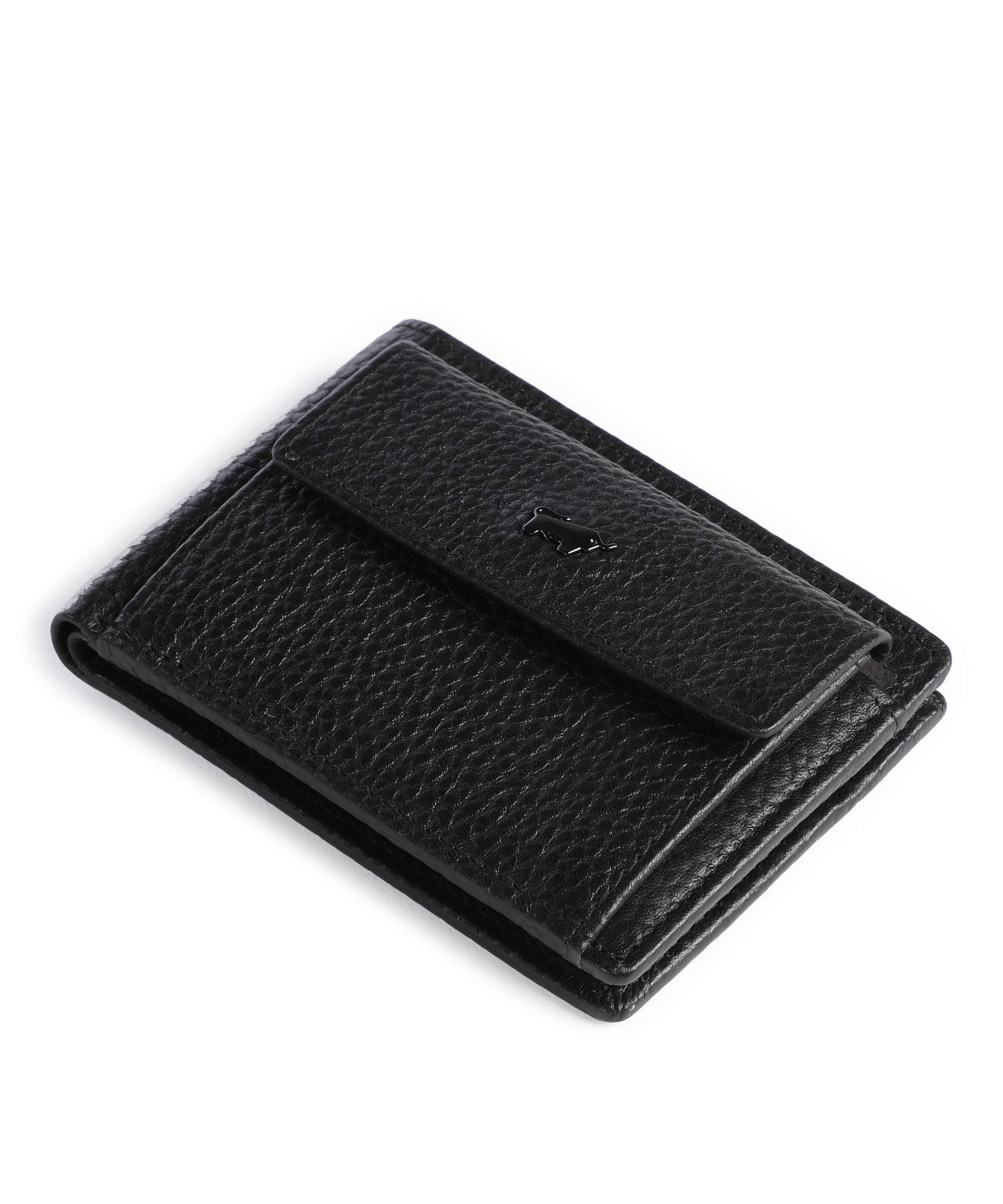 Braun Büffel Theo Wallet schwarz