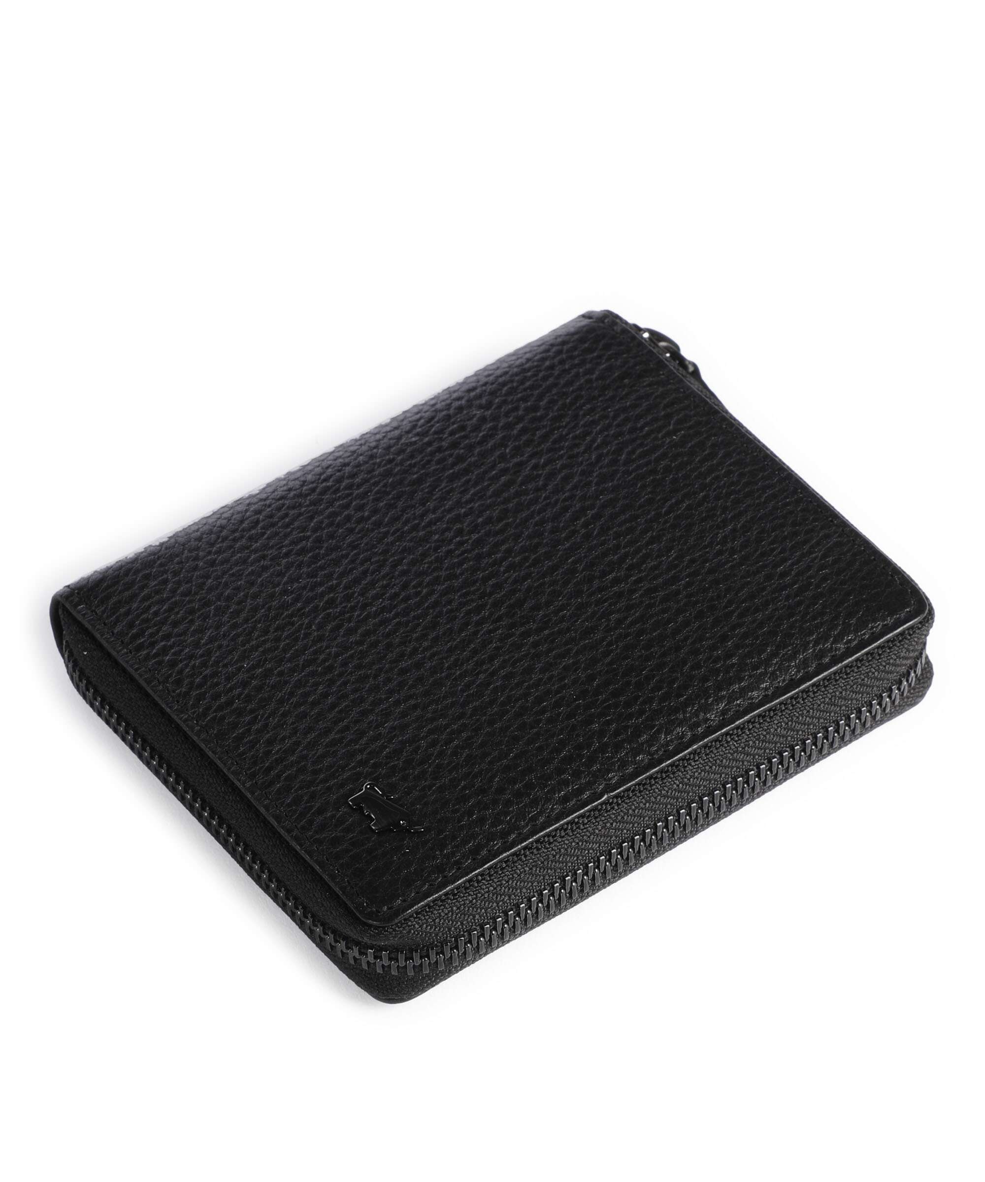 Braun Büffel Theo Wallet schwarz
