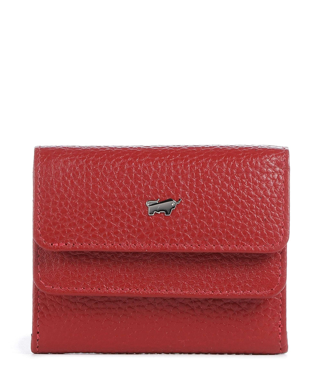 Braun Büffel Asti Wallet red