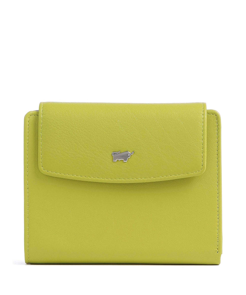 Braun Büffel Joy RFID Wallet lemongrass