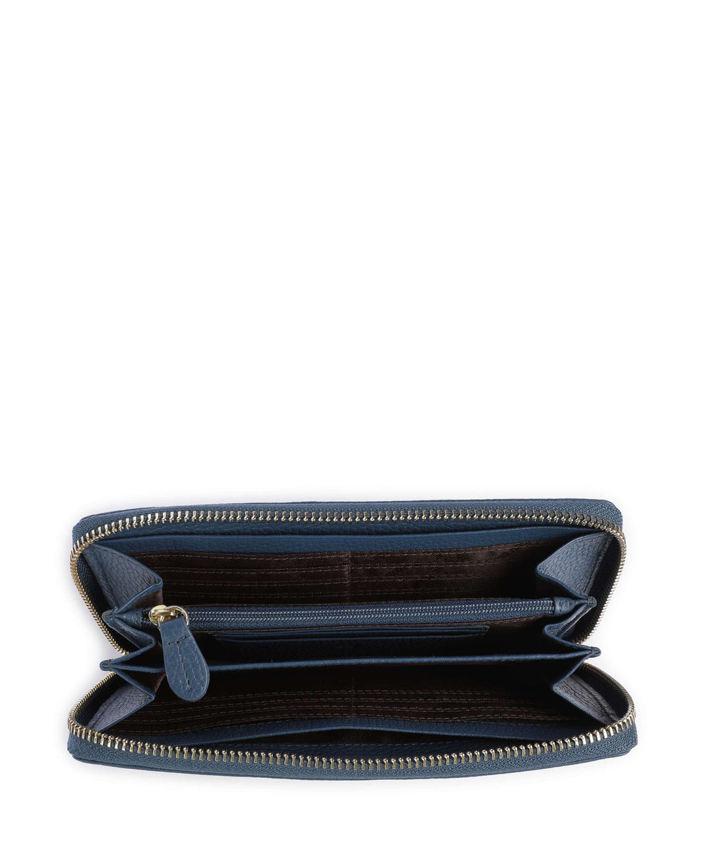 Braun Büffel Asti Wallet dawn blue