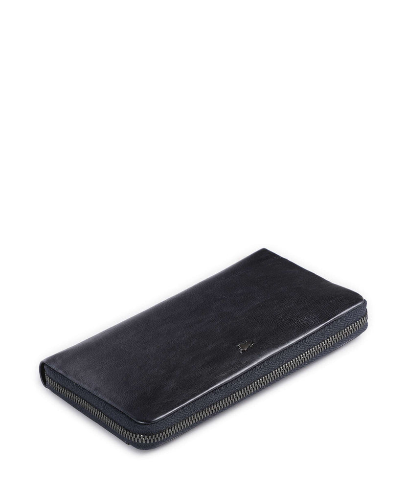 Braun Büffel Ruby RFID Wallet blau