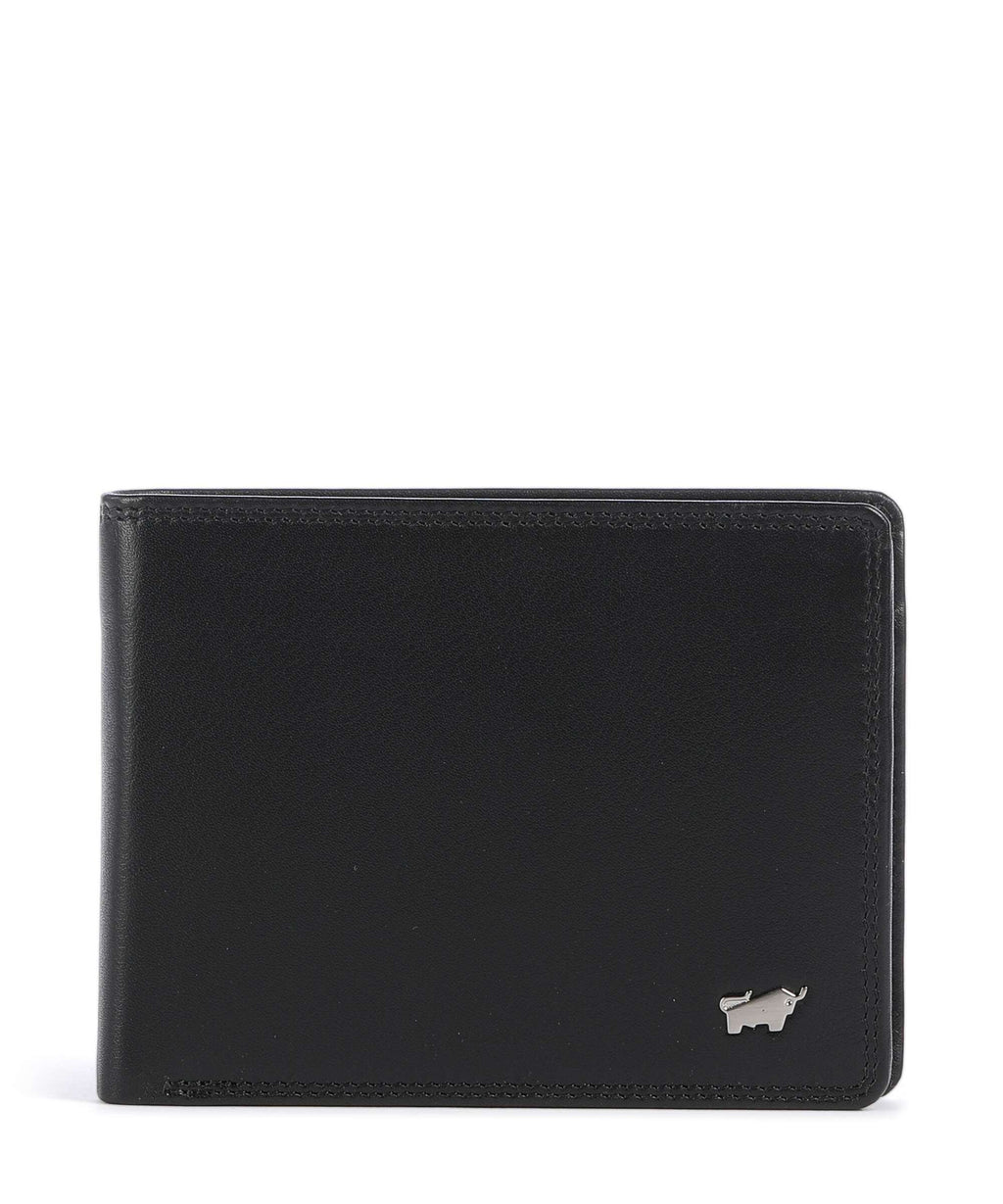 Braun Büffel Golf RFID Wallet schwarz