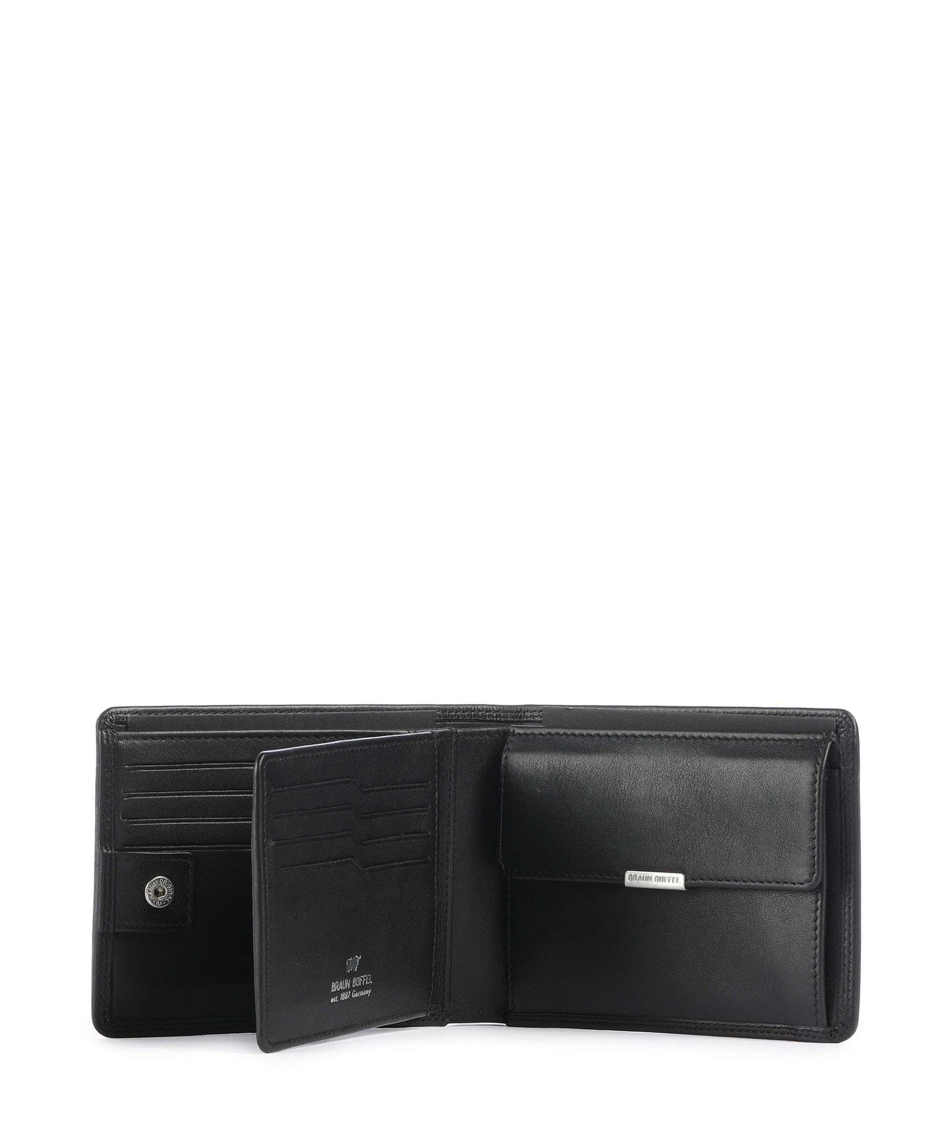 Braun Büffel Golf RFID Wallet schwarz