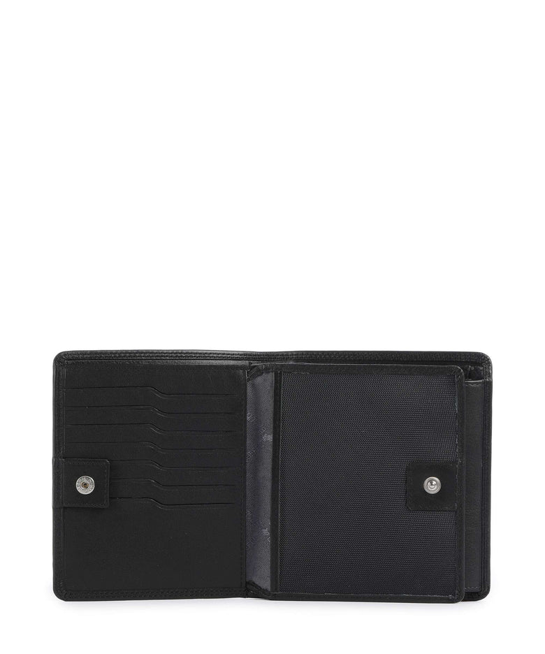 Braun Büffel Golf Wallet schwarz