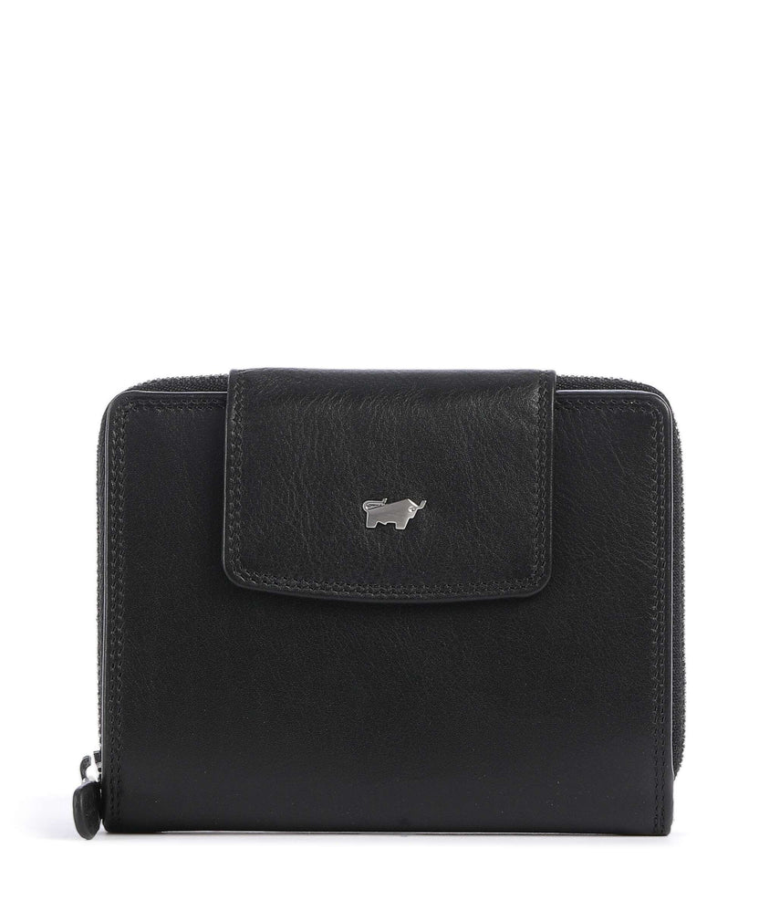 Braun Büffel Golf RFID Wallet schwarz