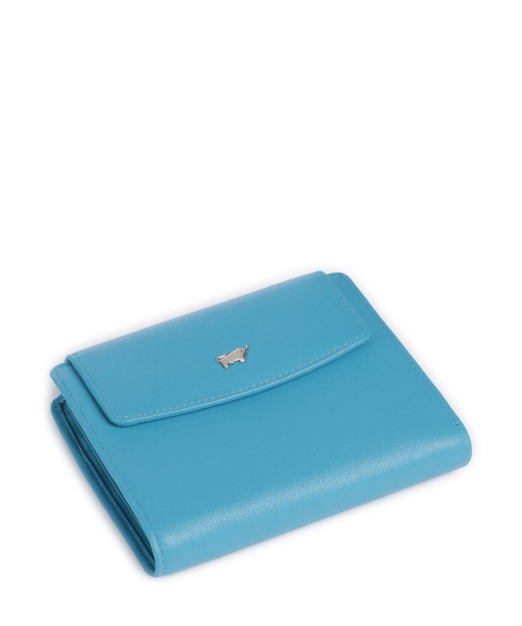 Braun Büffel Joy Wallet indigo blue