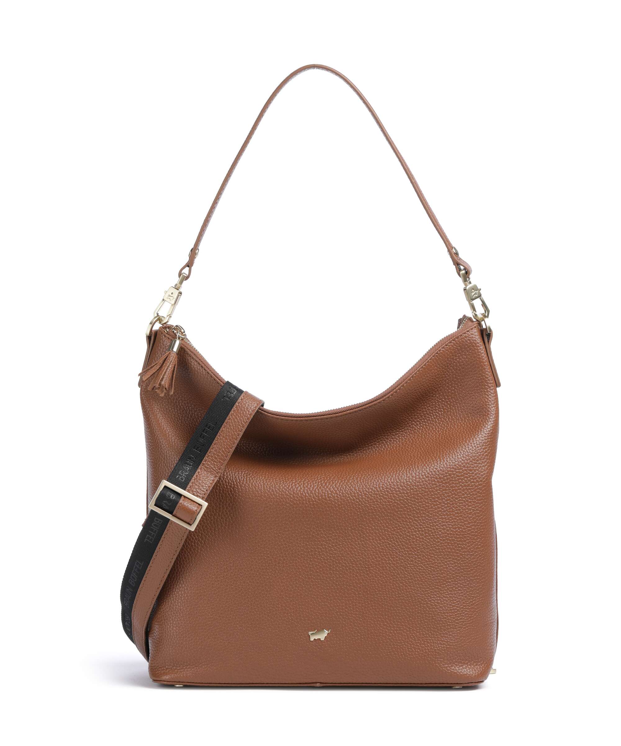 Braun Büffel Hanna M Hobo bag saddle brown