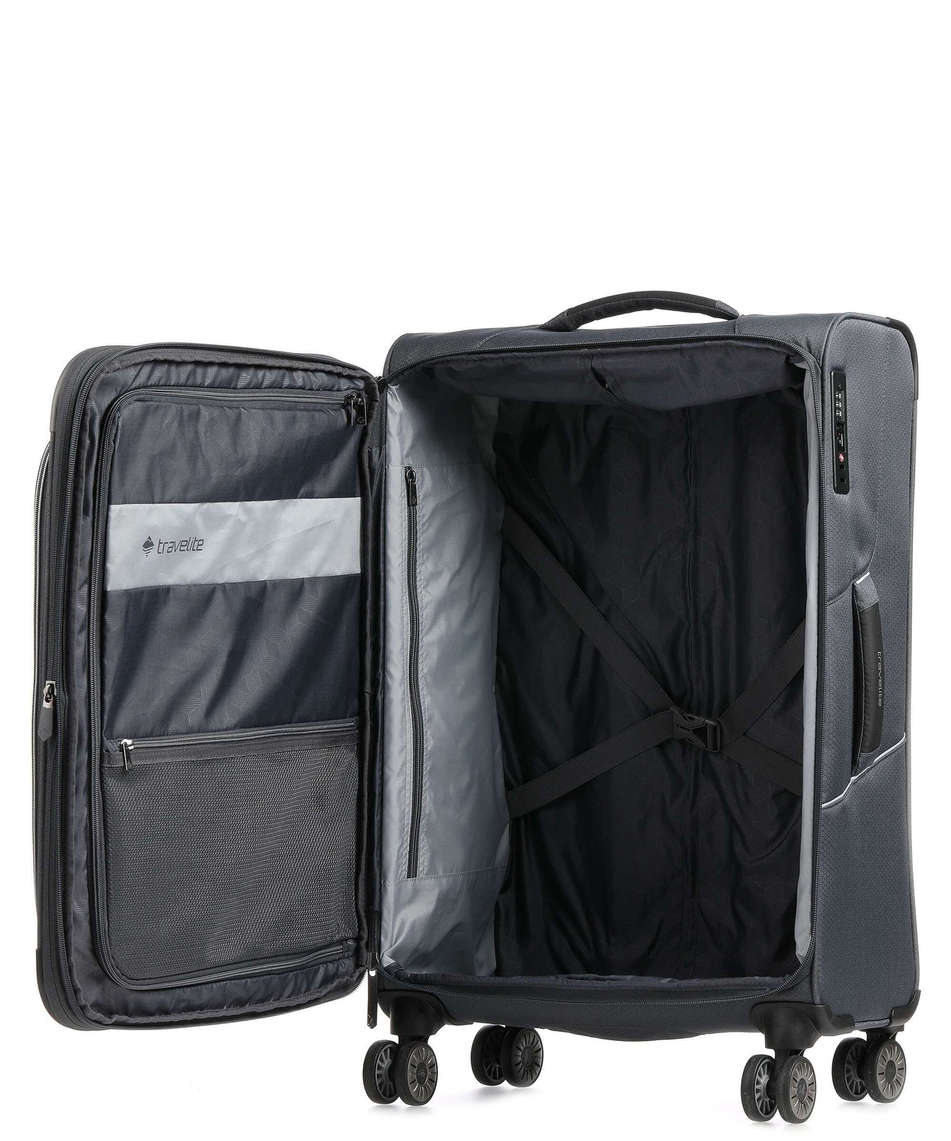 Travelite Skaii Suitcase set (4 wheels) gipfelgrau