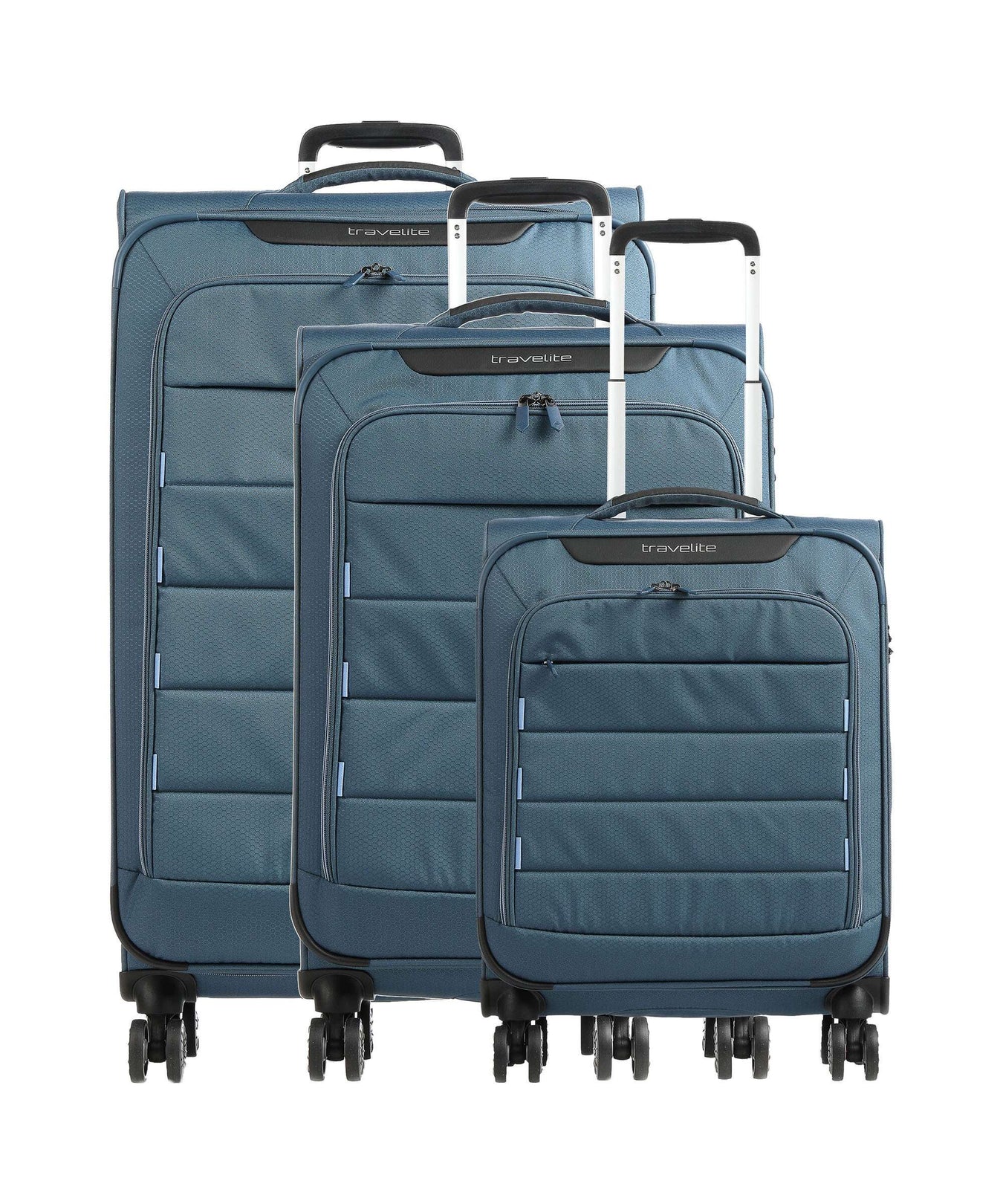 Travelite Skaii Suitcase set (4 wheels) panoramablau