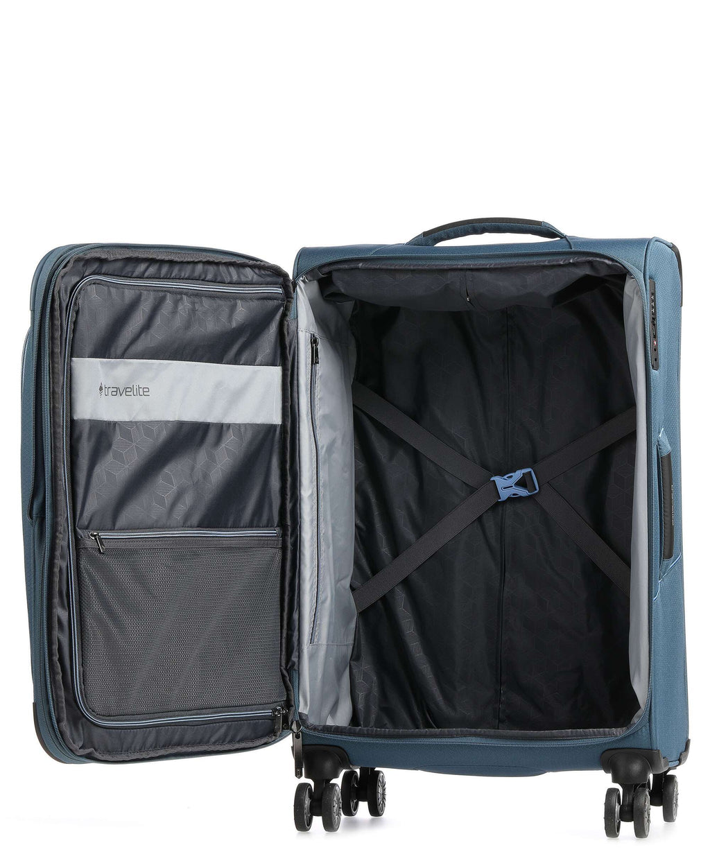 Travelite Skaii Suitcase set (4 wheels) panoramablau