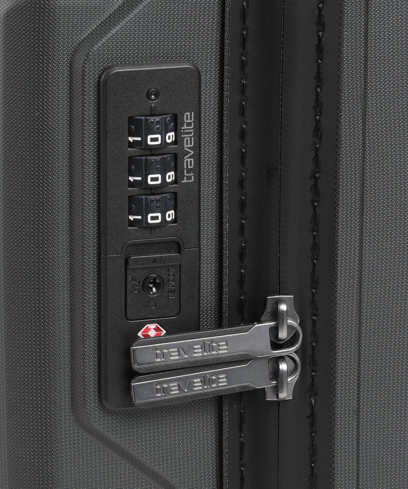 Travelite Elvaa S Spinner (4 wheels) schwarz