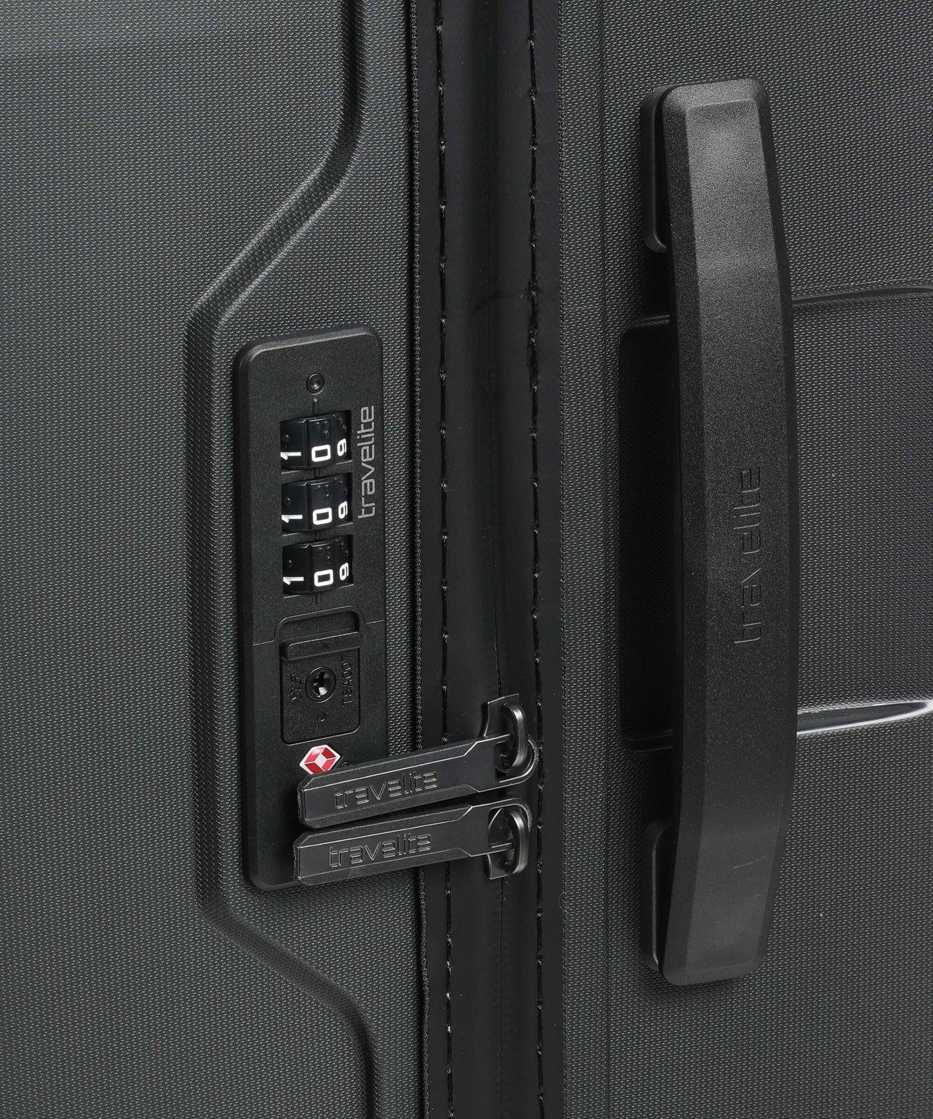 Travelite Elvaa L Spinner (4 wheels) schwarz