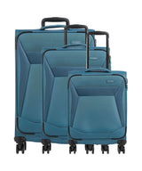 Travelite Chios Kofferset (4 wielen) petrol