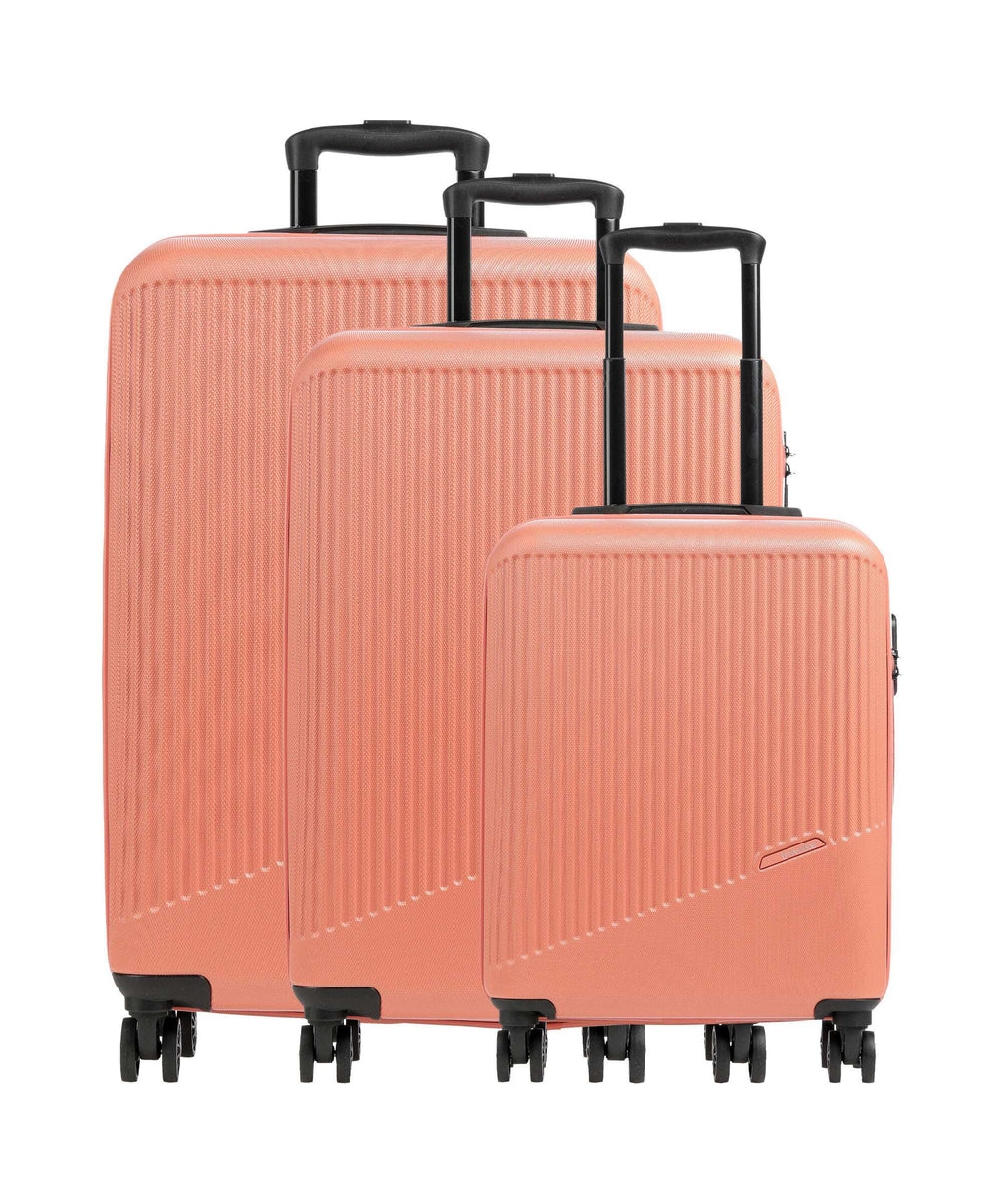 Travelite Bali Suitcase set (4 wheels) koralle