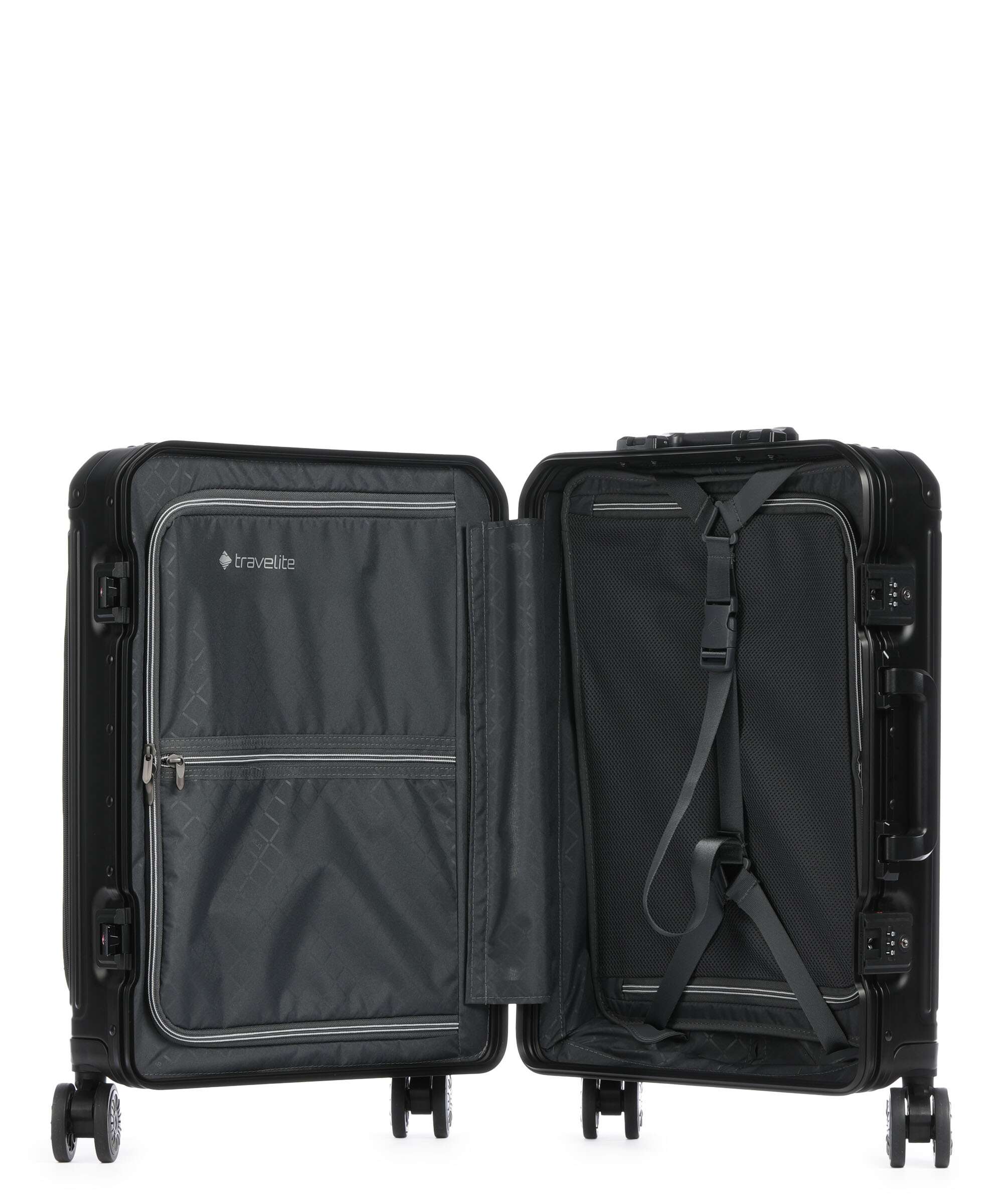 Travelite Next 2.0 Spinner (4 wheels) schwarz