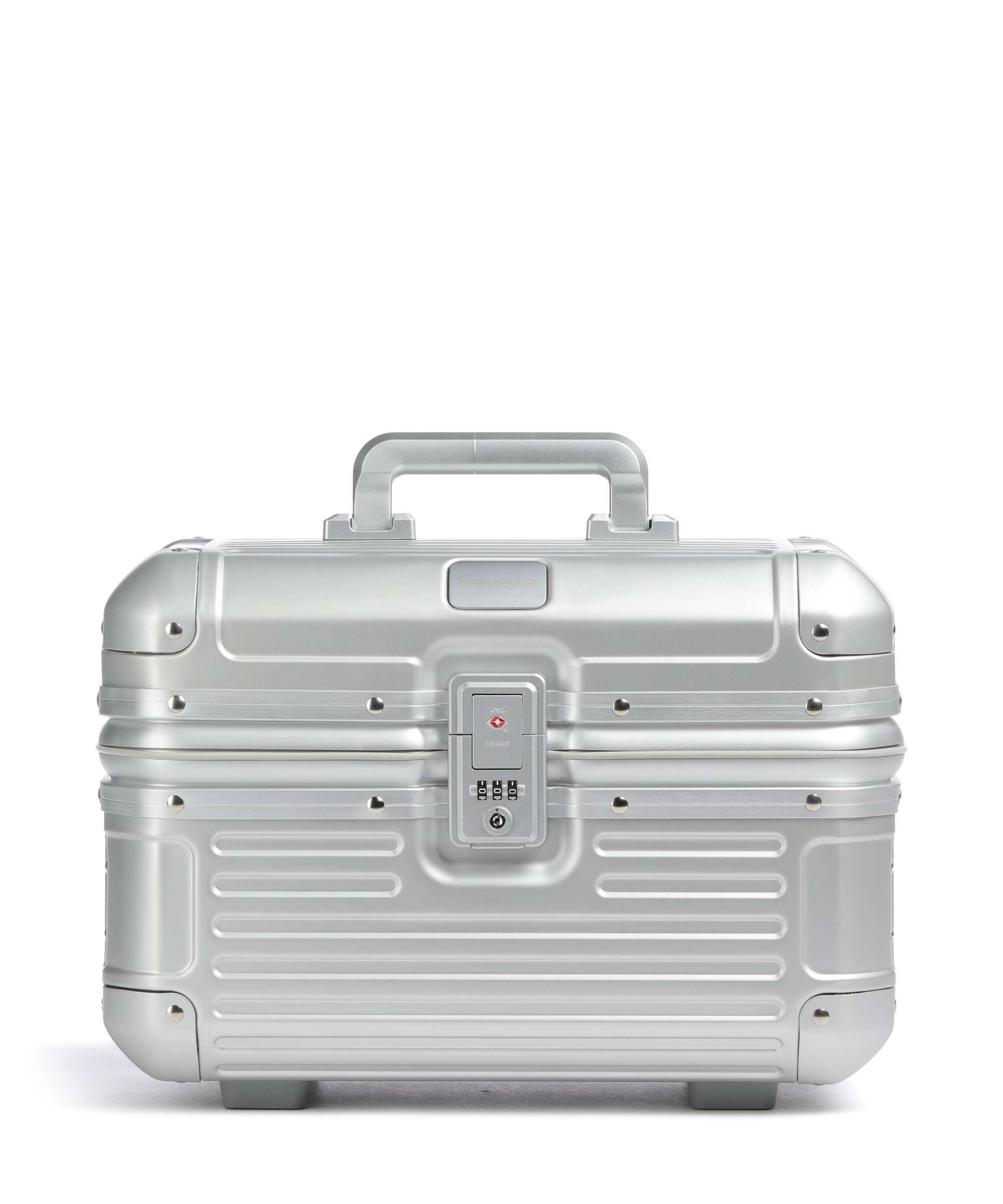 Travelite Next Beauty case silber