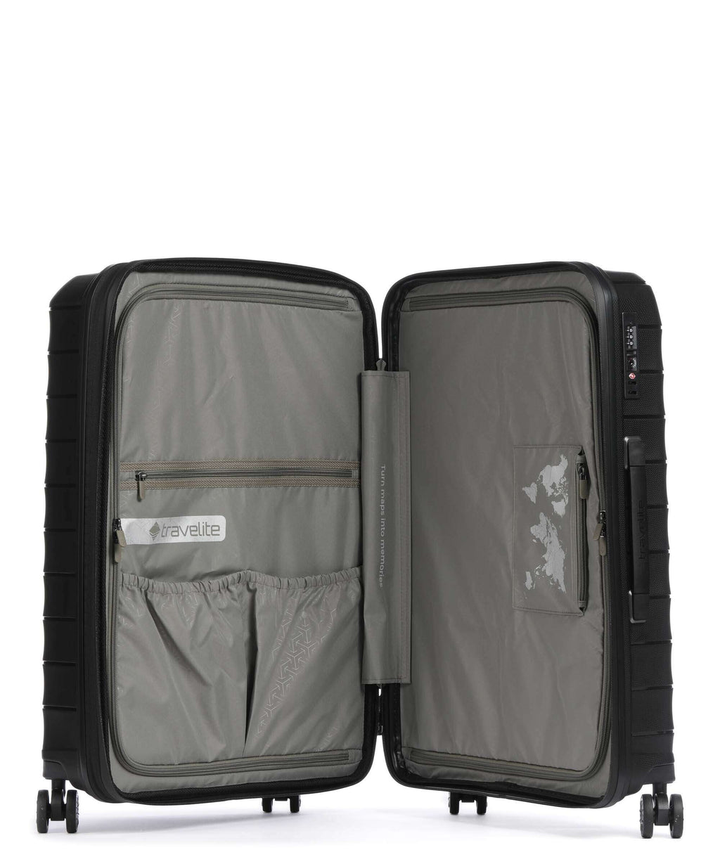 Travelite Mooby Spinner (4 wheels) schwarz