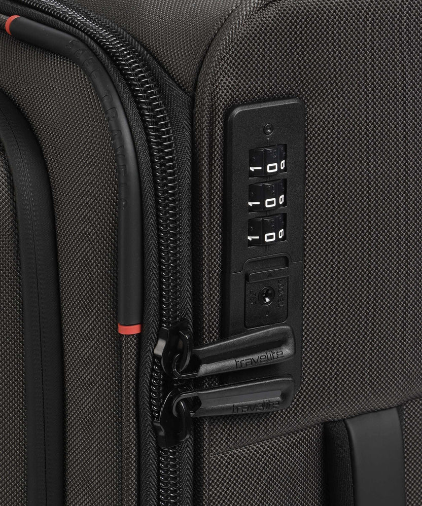 Travelite Crosslite 5.0 Spinner (4 wheels) oliv