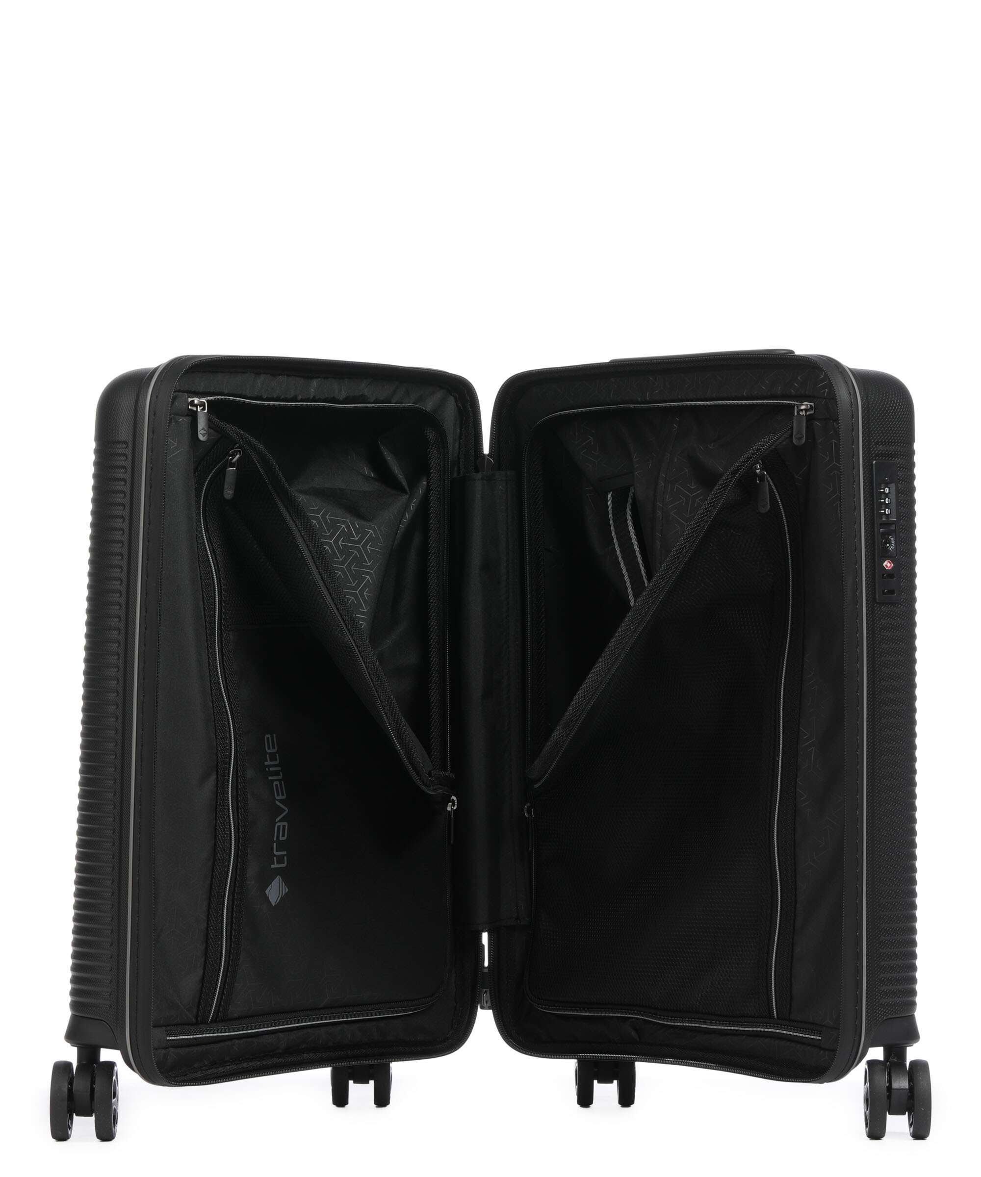 Travelite Roomer Spinner (4 wheels) schwarz