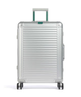 Travelite Next Trolley (4 wielen) silber/grün