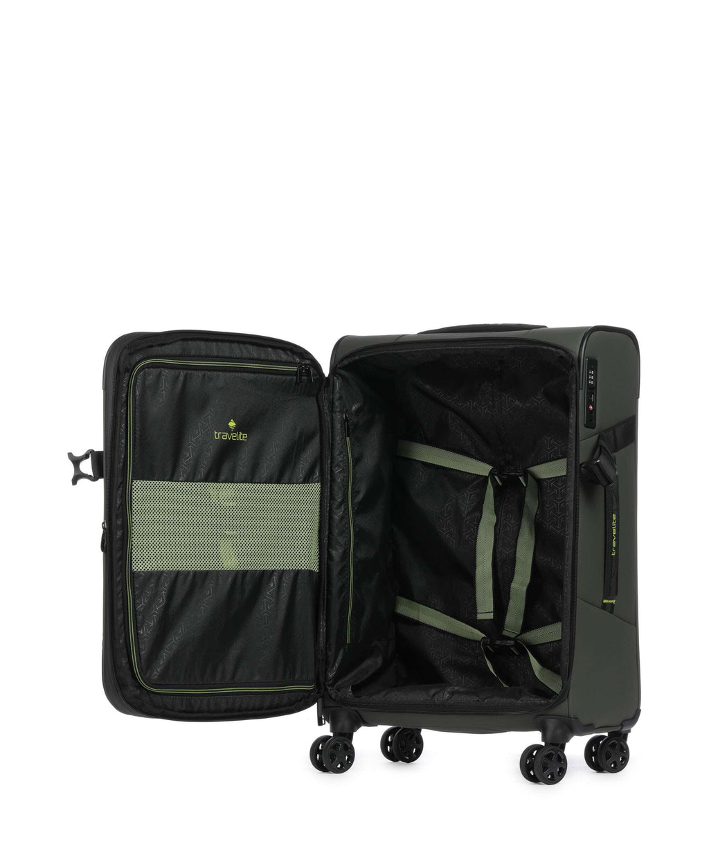 Travelite Briize Spinner (4 wheels) khaki