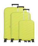 Travelite Burano Suitcase set (4 wheels) apple green