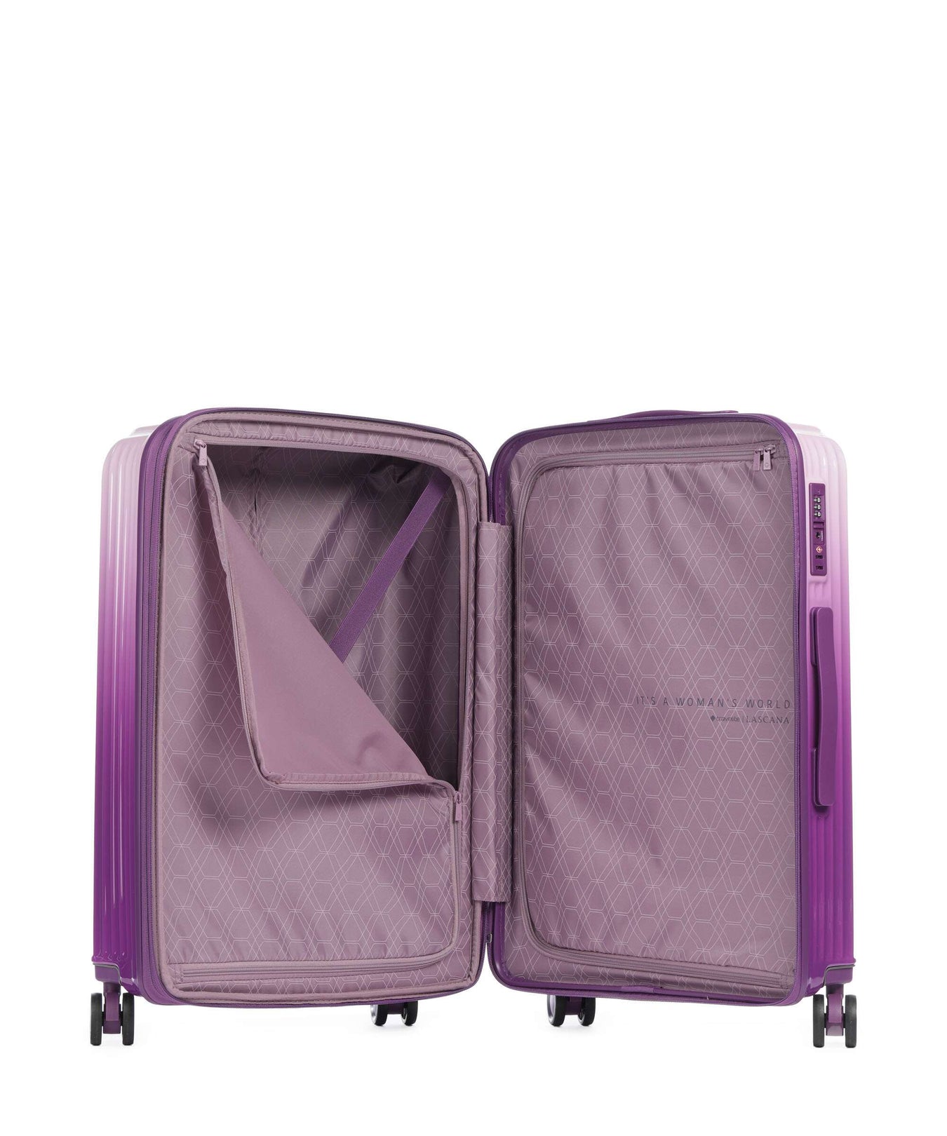 Travelite Lascana Edition Spinner (4 wheels) purple degrade