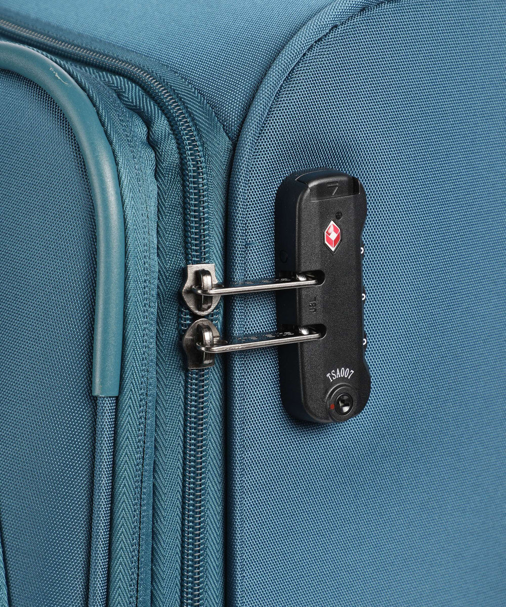 Travelite Umbria Suitcase set (4 wheels) petrol