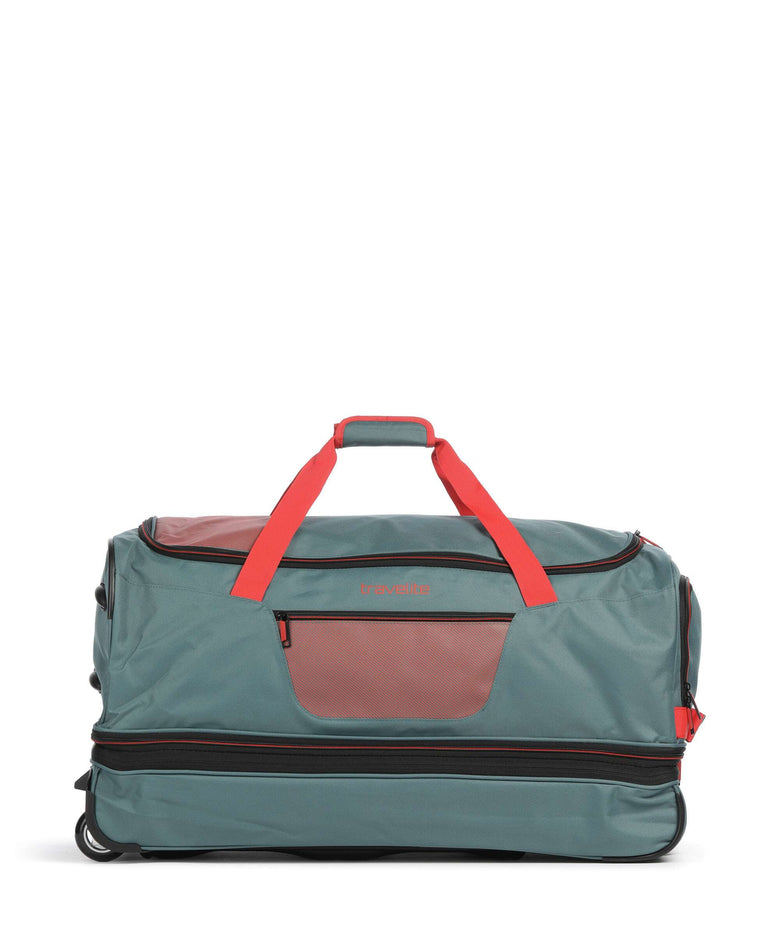 Travelite Basics Travel bag with wheels grün/orange