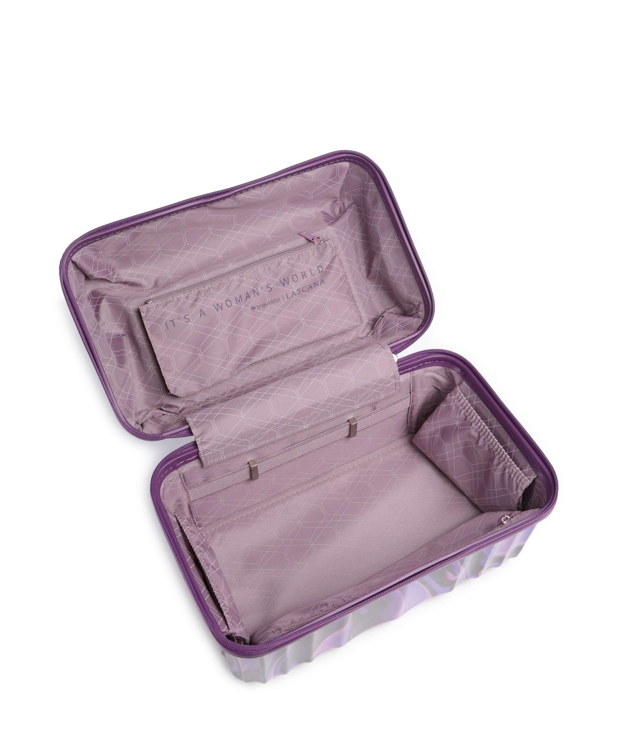Travelite Lascana Edition Beauty case purple swirl