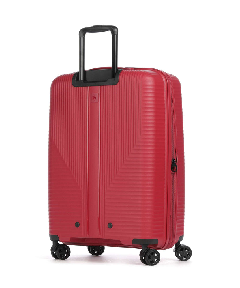 Travelite Air Stripe Suitcase set (4 wheels) red